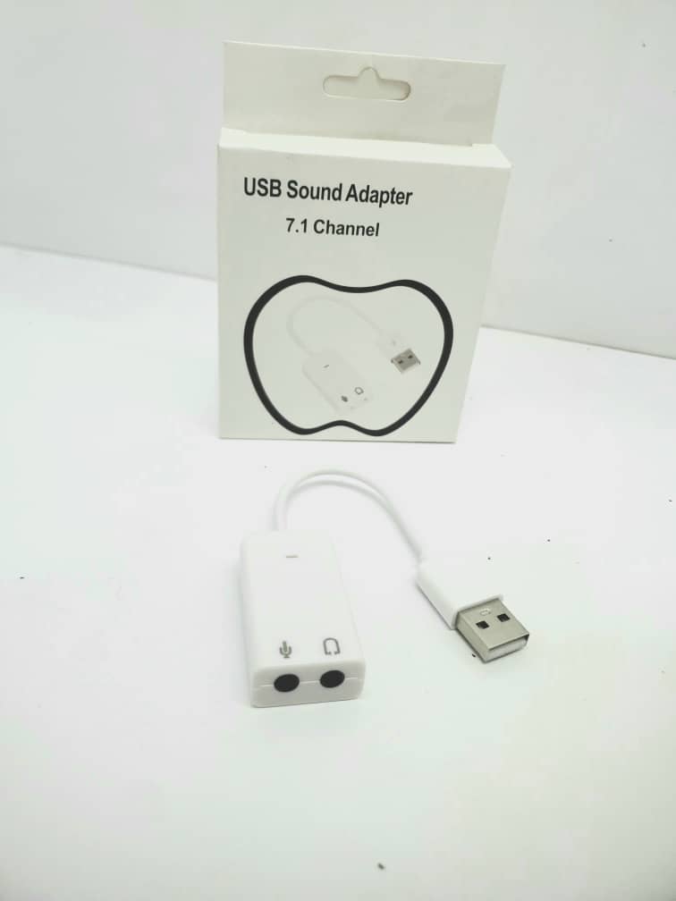 USB Sound Adopter - White