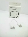 USB Sound Adopter - White