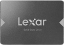 Lexar NS100 512GB 2.5” SATA III Internal SSD, Solid State Drive, Up to 550MB/s Read