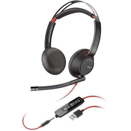 Plantronics Blackwire C5220 Stereo Headset-Black