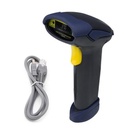 Handheld Bar Code 2D Reader - Black/Blue