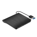 Usb 3.0 Pop-Up Mobile External Dvd-Rw Portable Drive Black