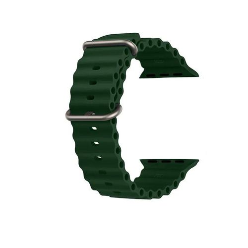 Apple Ocean Watch Strap Bands - Army Green