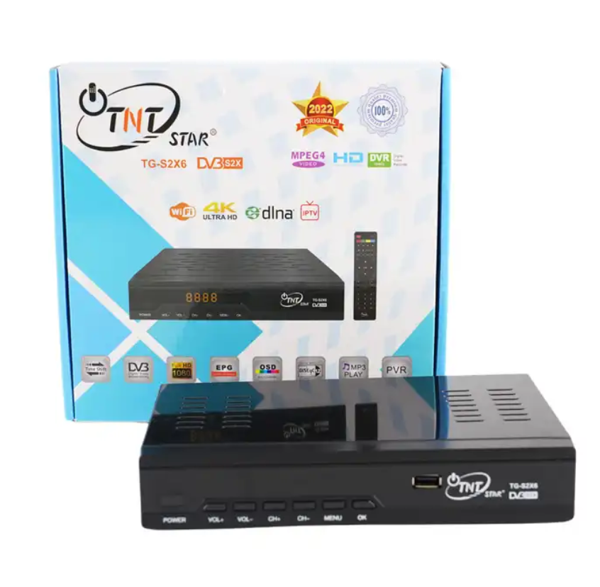 TNTSTAR TG-S2X6 DVD S2 Satellite Receiver Decoder TV Decoder Satellite TV Receiver