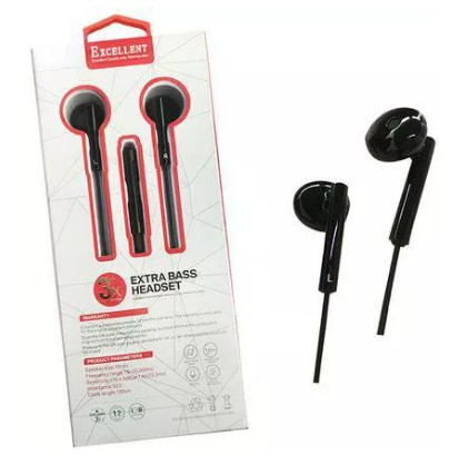 EXCELLENT 3X EXTRA BASS HEADSET