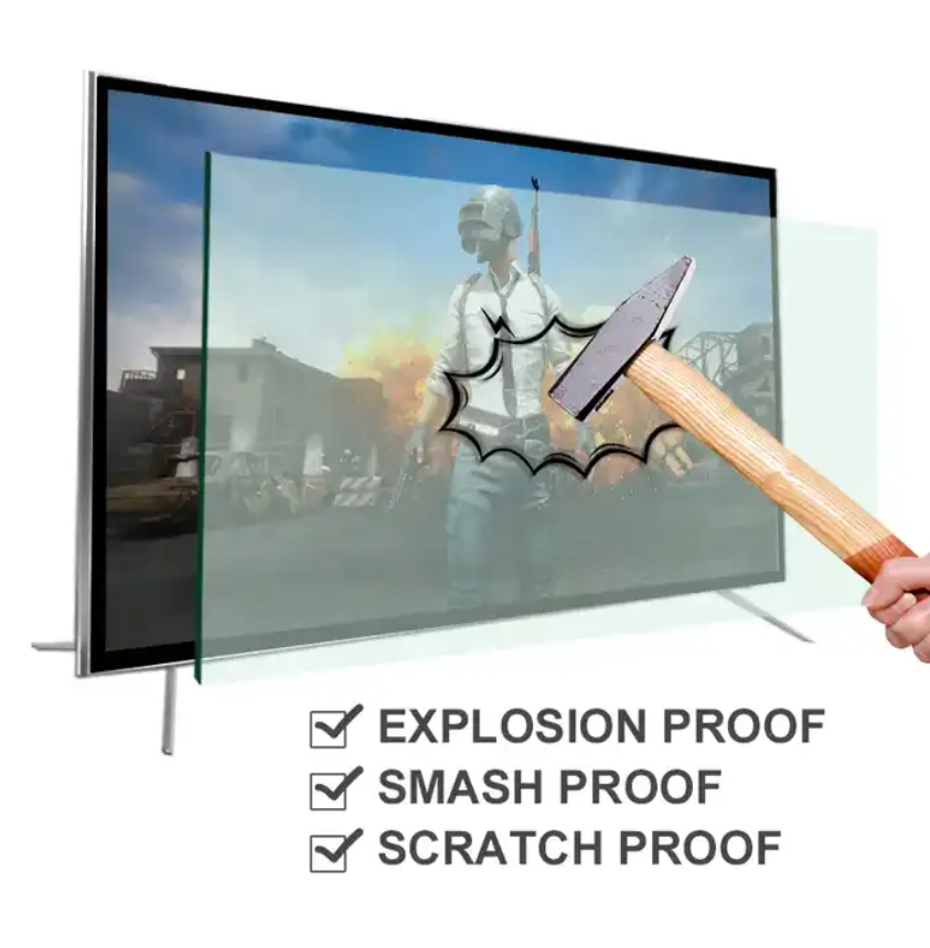 Tempered Explosion-Proof 50 Inch Smart TV