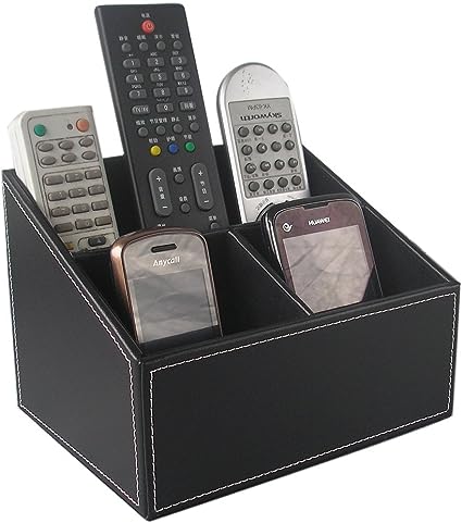 Remote Control Organizer/Storage Rack Unite - Black