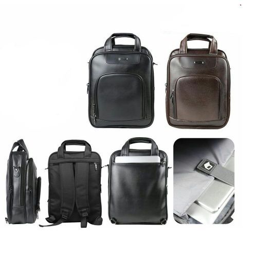 Leather Anti Theft Travel Laptop Student Bookbag Backpack Bag16 Inch, Multi-Colours.