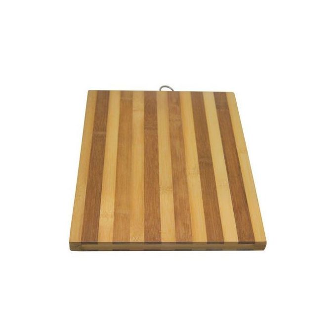 Wooden Chopping Board With Knives