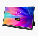 14 inch Super Thin Portable Monitor , Support USB C HDMI HDR 1080P IPS Screen