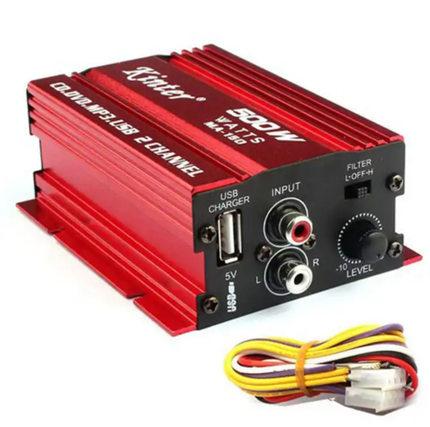 M150 MINI AMPLIFIER Support 12V Car Amplifier