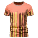 100% Cotton Thick Casual Men T Shirt High Quality Printing Short Sleeve T-Shirts