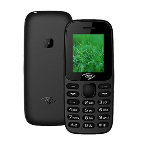 Original Itel 2171 Wireless FM,1.3 Rear Camera,Torch Dual SIM Feature Phone - Black