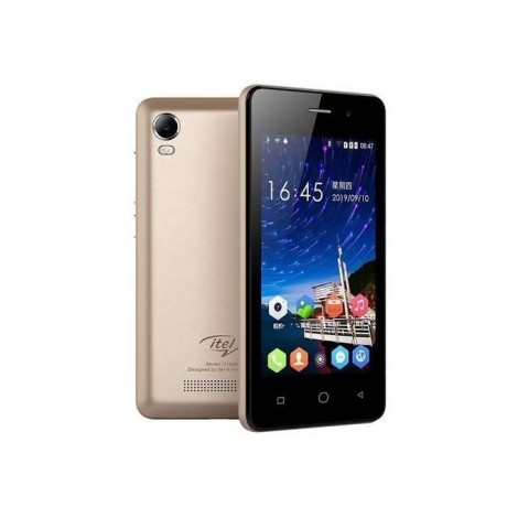 Itel 1408 8GB, 512MB RAM, 5MP Camera, Dual SIM - Gold