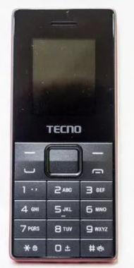 Tecno T350, Rear Camera, Wireless FM, 1500mah Battery, Flash , Dual Sim Phone - Black & Red