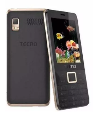 Tecno T484 - 2.8" 8MB RAM 8MB ROM 4000mAh Battery, Wireless FM - Black