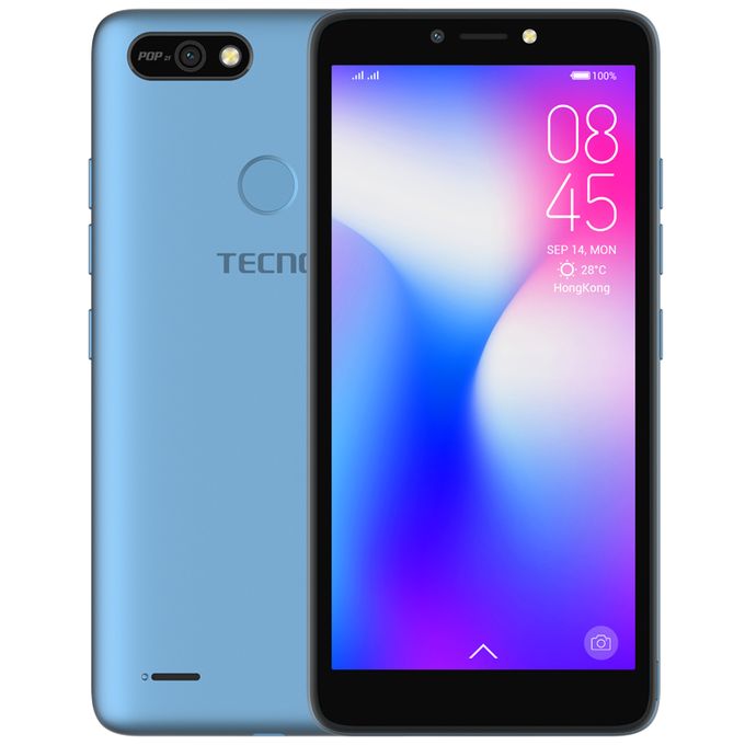 Tecno Pop 2 Power B1P 5.5" HD Display 8GB ROM 1GB RAM 8MP + 5MP Camera , Fingerprint ,4000mAh - Golden