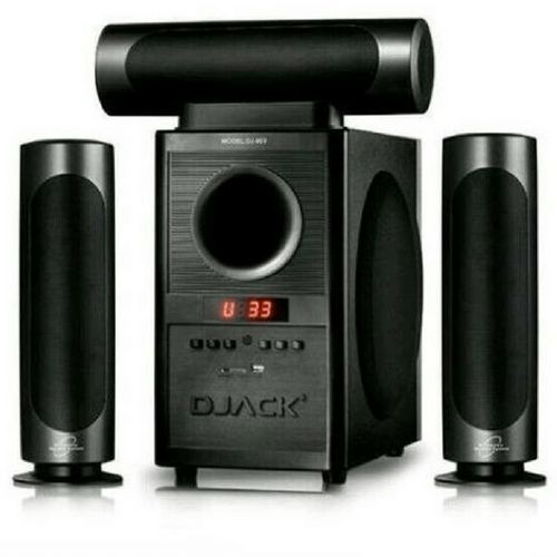 DJACK Bluetooth, FM, SD Card, USB Home Theatre - Black