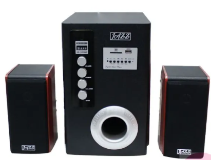 Jazz-AC/DC Woofer Speakers 2.1CH -  Black