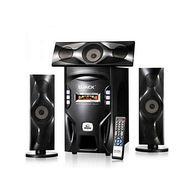 Djack 3.1 X-Bass Multimedia Bluetooth Woofers DJ-F3L- Black