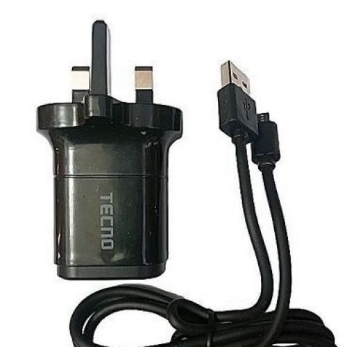 Tecno Fast Charging Usb Charger - Black