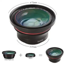 0.39X 2-in-1 design Super Wide Angle Lens for wide angle and macro photography ORDRO Camera Accessories