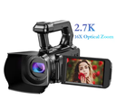 Professional Travel Vlog 16X Optical Zoom 2.7K 48MP 4 Inch Touch Screen Youtube HD Video Cameras for Live Streaming