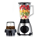 Multifunction 6 Blade Glass Commercial Blenders And Juicers Smoothie Blender With Double Cup