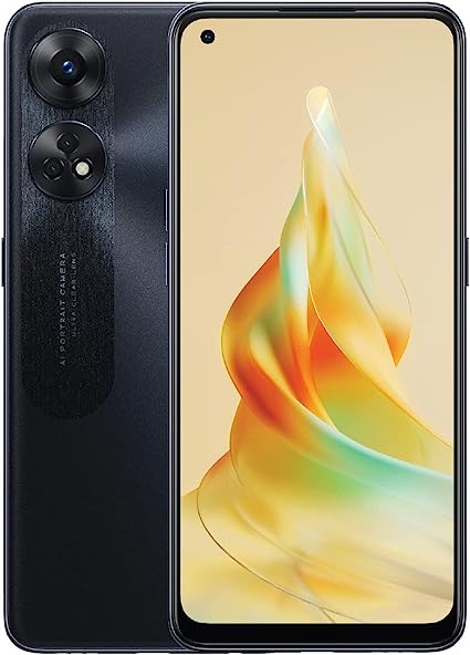 OPPO Reno 8T Dual SIM 6.43 inches 256GB 8GB RAM - Midnight Black