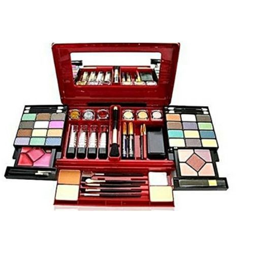 Fancy Makeup Kit For Her (big) - Maroon 370g