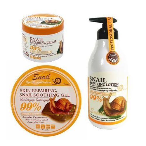 Snail Soothing,  Repairing Lotion & Cream 550ml + 112g