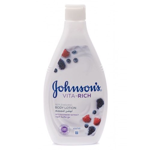 Johnson's Body Lotion Vita Rich With Raspberry Extract (400ml)