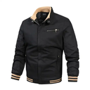 Men's Casual Jacket Outdoor Sportswear Windbreaker Jacket Men's Bomber Stand Collar Business Jacket