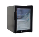 65L Hotel Mini Fridge/Mini Bar , for Guest room Hotel Glass Door Display Beverage Refrigerator