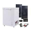 100L DC 12V Portable Top Open Door DC Solar Chest Freezer