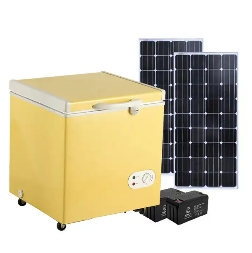 60L Mini DC 12V 24V Chest Solar Power Deep Freezer