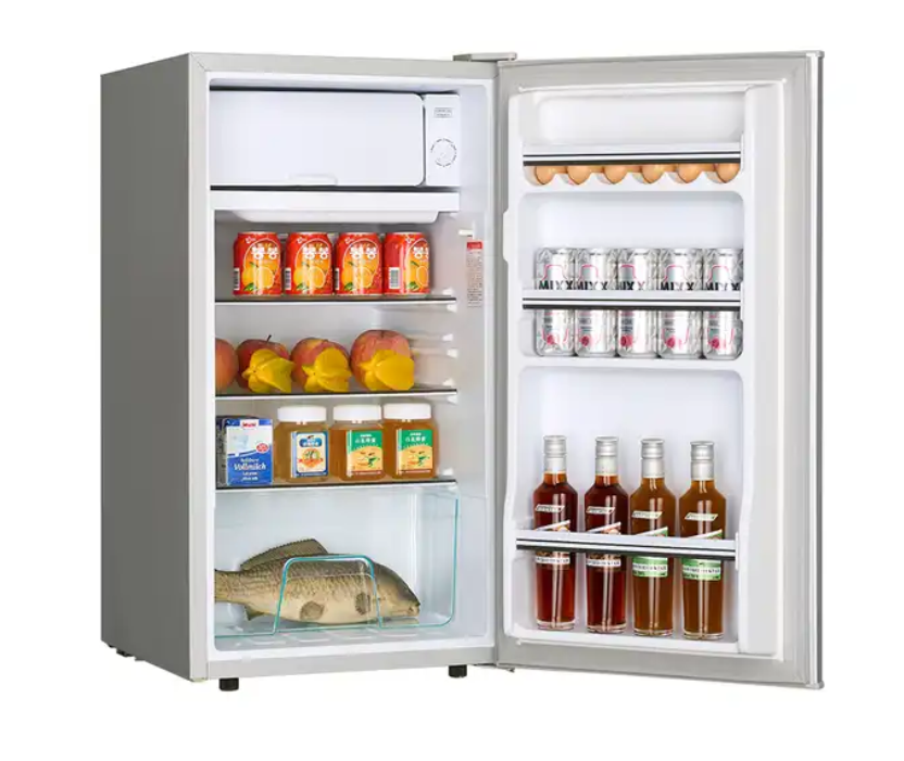 90Liter Single Door Fridge Compact Refrigerator for Hotel Home BC-90