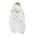 Father X-Mass Baby Shawl - White