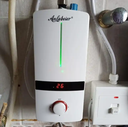 CE 220V Low Power Mini Tankless Electric Hot Water Heaters Instant Hotel Kitchen Bath