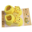 Pair Of Soft Shoe Baby Socks - Yellow