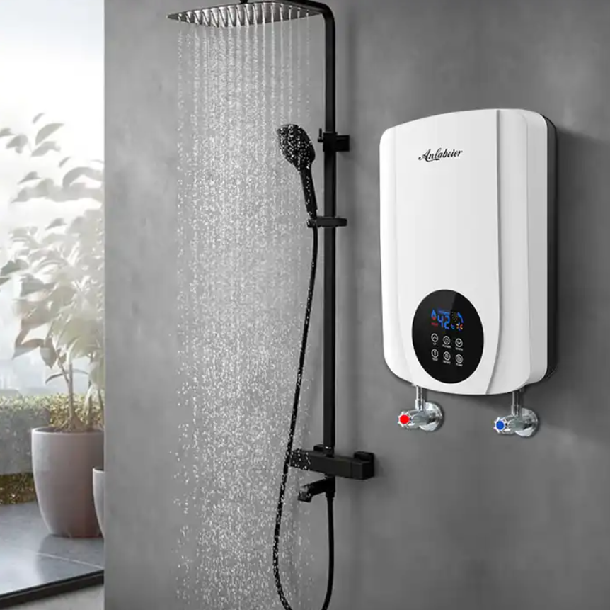 Domestic 220V Single Phase Electric Instant Tankless Hot Water Heaters Include Pump