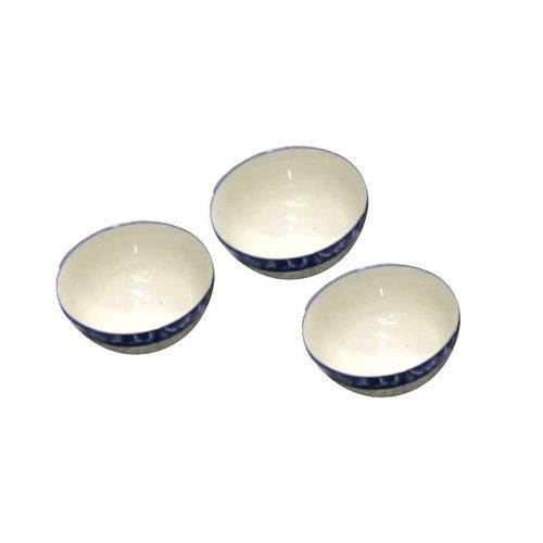 3pcs Of Soup Bowls - Navy Blue