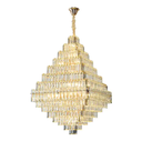 Modern Silver Large Maria Theresa Crystal Chandelier Fabricant For Living Room