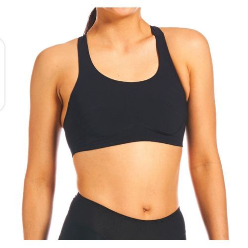 Cotton Sports Bra/Boobtub-Black