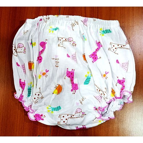 12pc Baby Girl Diaper Cover Pant - Multicolour