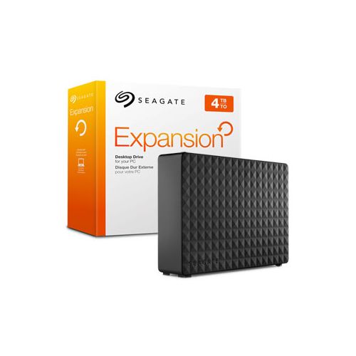 4TB Seagate Expansion Desktop External Hard Drive HDD – USB 3.0 for PC Laptop