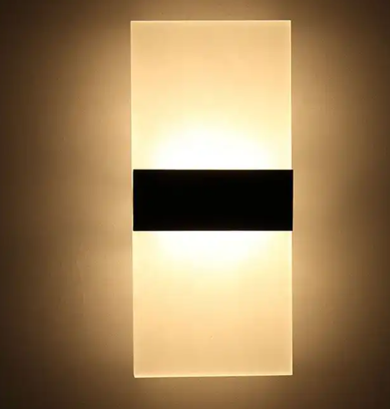 Modern Led Wall Light up down indoor living room reading wall bracket Light led acrylic Simplicity Decorative wall light