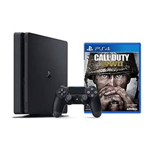 PlayStation 4 Slim 500gb Call Of Duty: World War 2 -Black