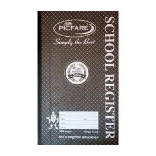 Picfare 2 Quire Counter Books, 6 Pieces 192 Pages , Black,White