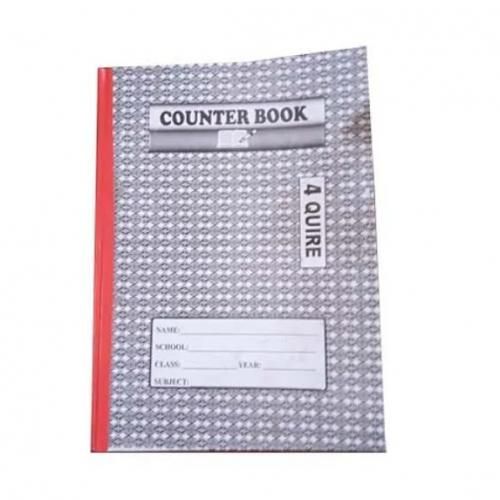 4 Quire Counter Book